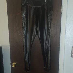 Killstar Faux Leather Leggings XXL